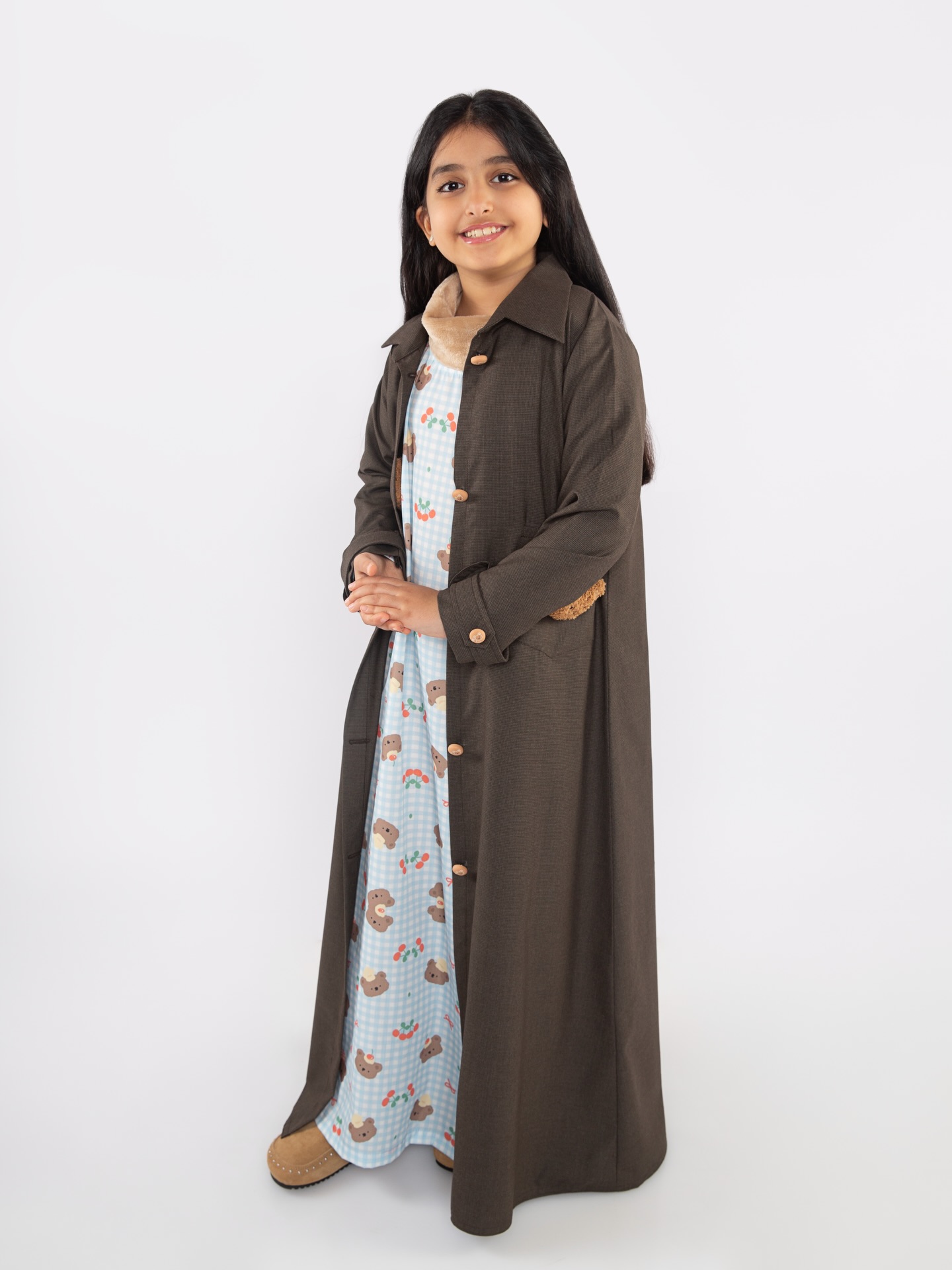 Bear Pocket Abaya