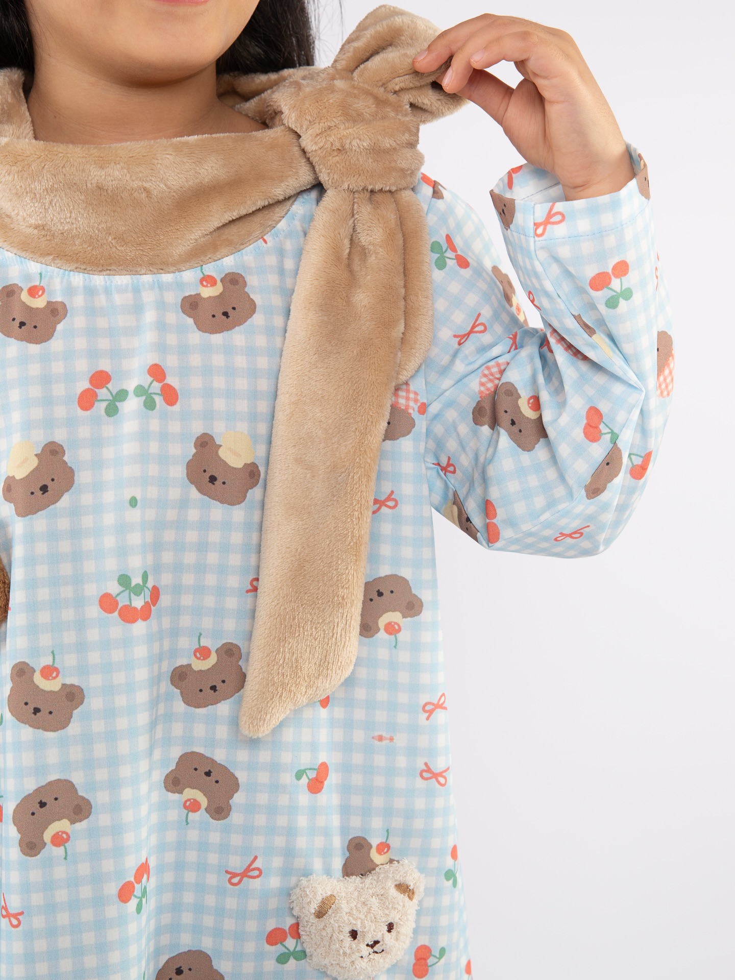Bear Print Dress