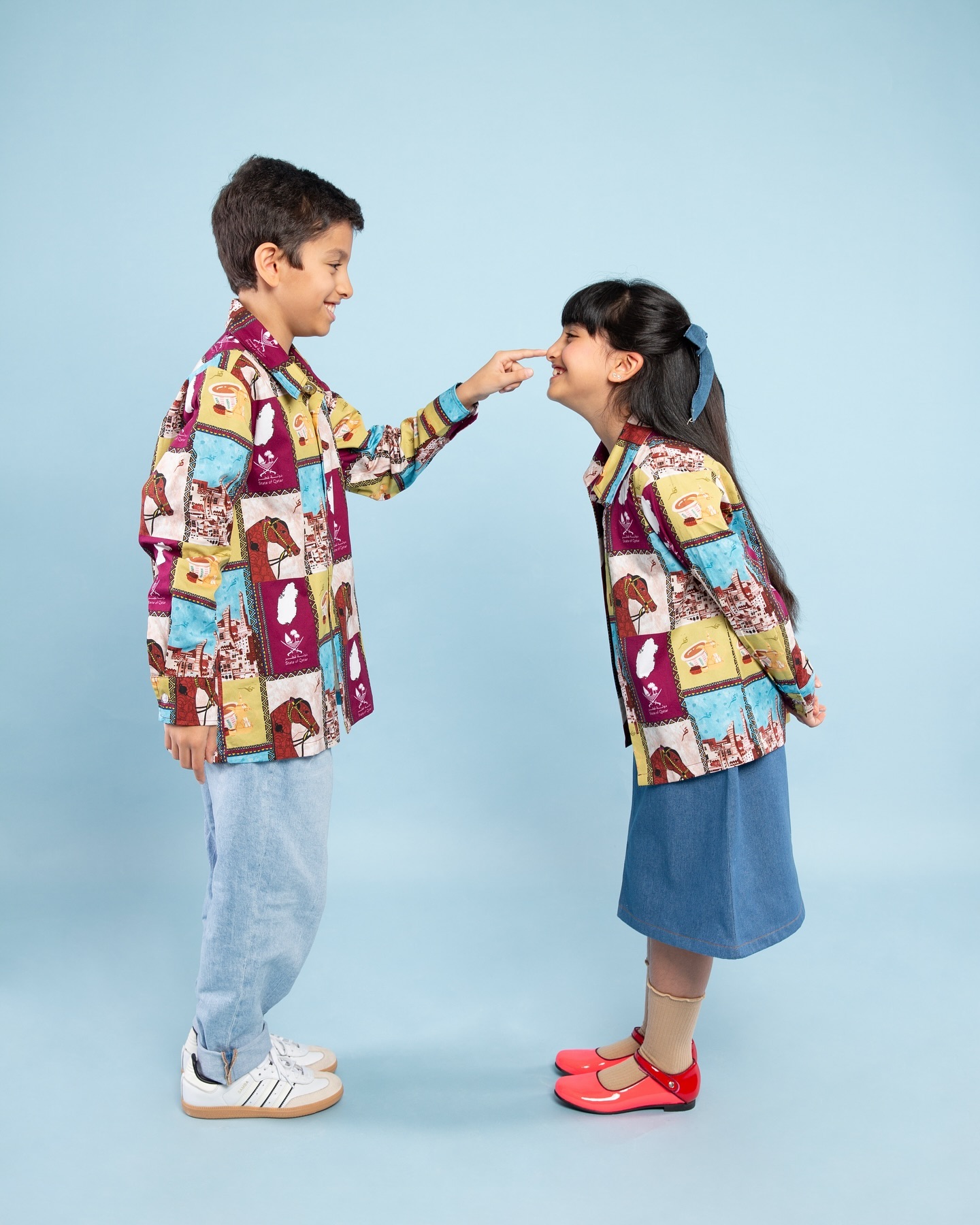 Patchwork Print Jacket